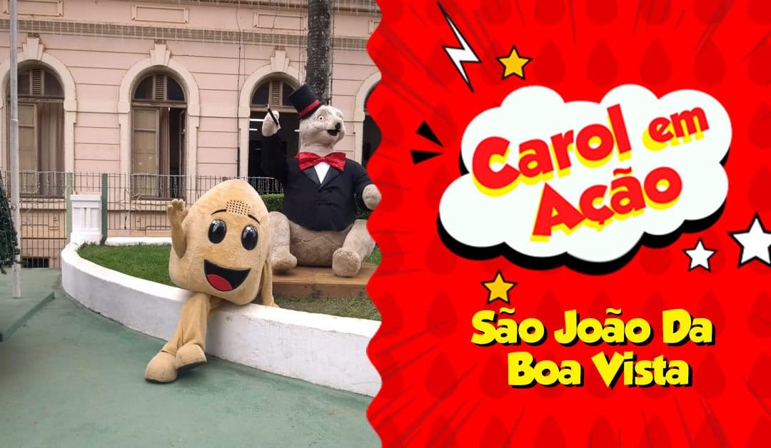 CAROL EM AÇÃO ESPALHA AMOR EM SÃO JOÃO DA BOA VISTA