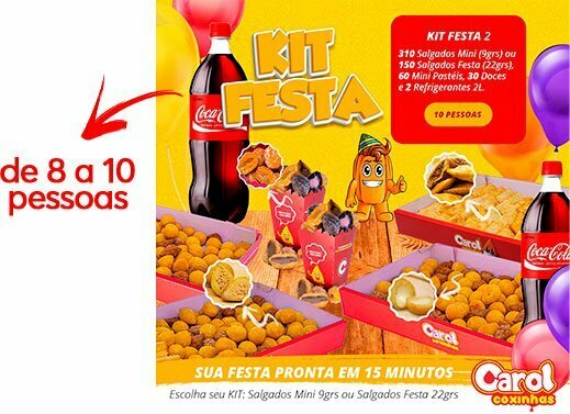 Kit Festa 8 a 10 pessoas