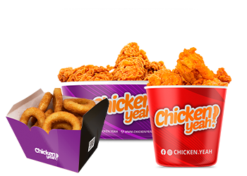 Chicken Yeah Frango Frito no Balde - Pede Delivery