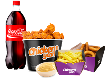 Chicken Yeah Frango Frito no Balde - Pede Delivery - Combo G